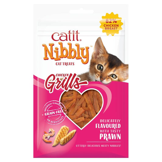 Nibbly Grill Treats - Chicken & Prawn