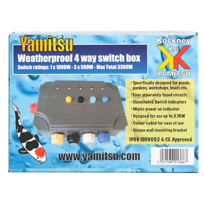 Yamitsu Weatherproof Switch Boxes
