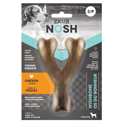 NOSH Strong Wishbone Chew Toy - Chicken Flavour