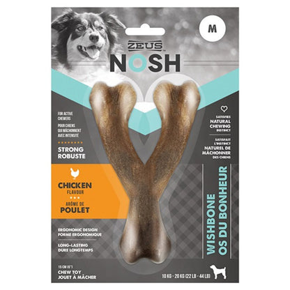 NOSH Strong Wishbone Chew Toy - Chicken Flavour