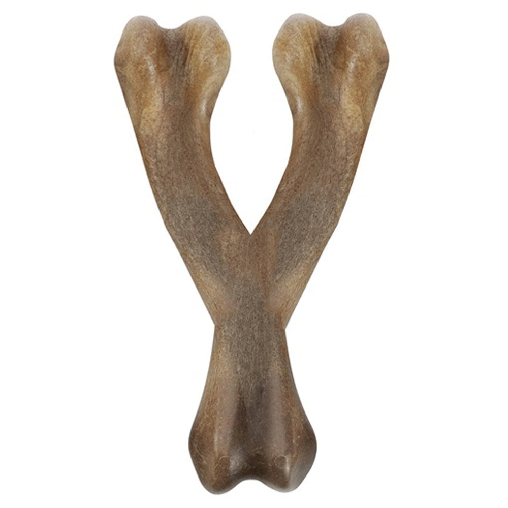 NOSH Strong Wishbone Chew Toy - Bacon Flavour
