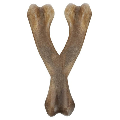 NOSH Strong Wishbone Chew Toy - Bacon Flavour