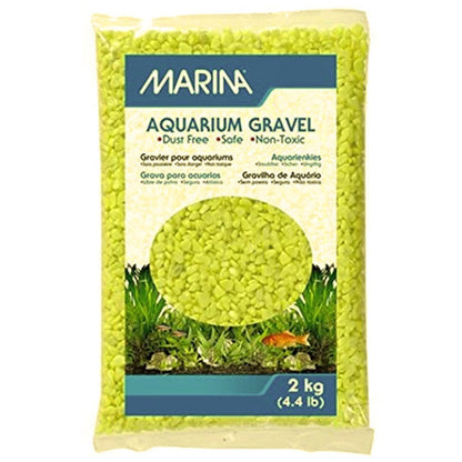 Decorative Aquarium Gravel Yellow 2kg