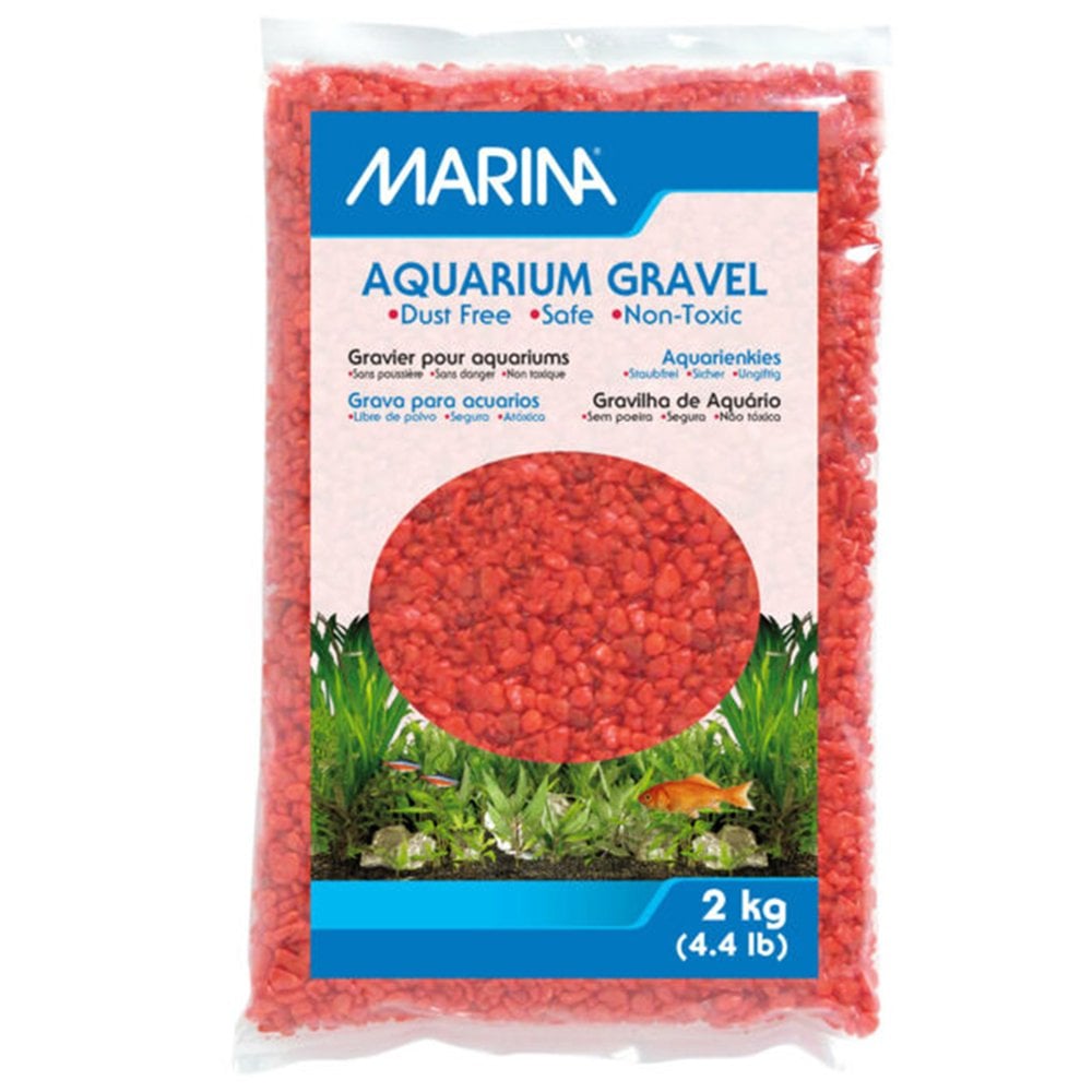 Decorative Aquarium Gravel Red 2kg