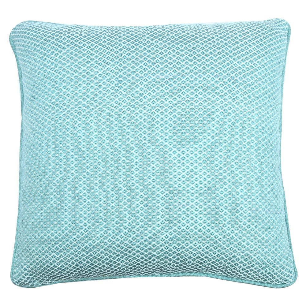 Teal Snakeskin Pillow 50 x 50cm