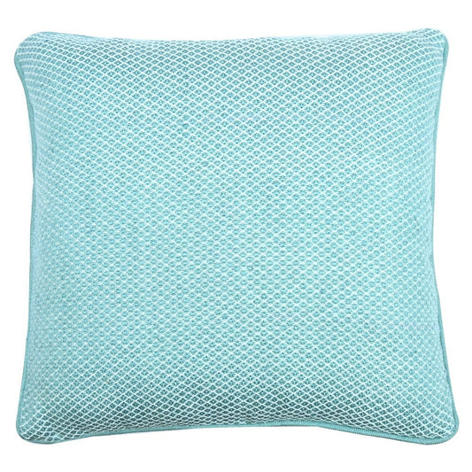 Teal Snakeskin Pillow 50 x 50cm