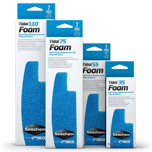 Tidal Filter Foams