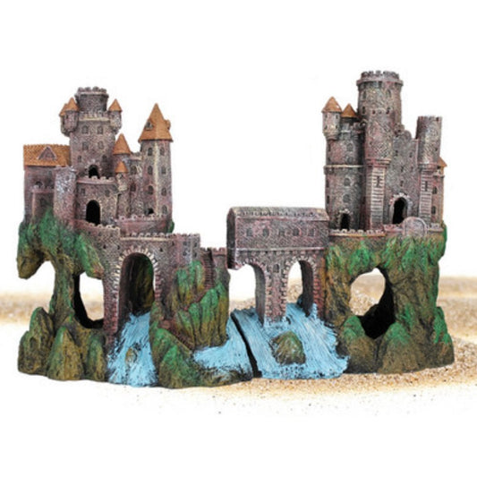 Medieval Castle With River