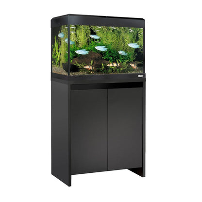 Roma 90 Bluetooth LED Aquarium & Cabinet Set - Black