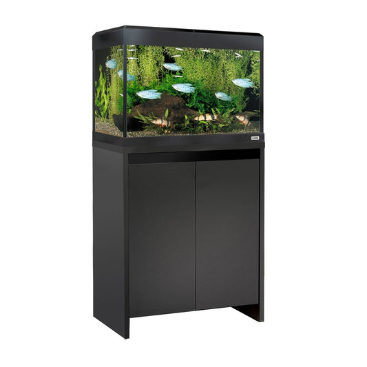 Roma 90 Bluetooth LED Aquarium & Cabinet Set - Black