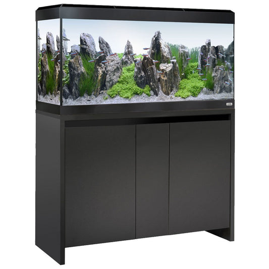 Roma 200 Bluetooth LED Aquarium & Cabinet Set - Black