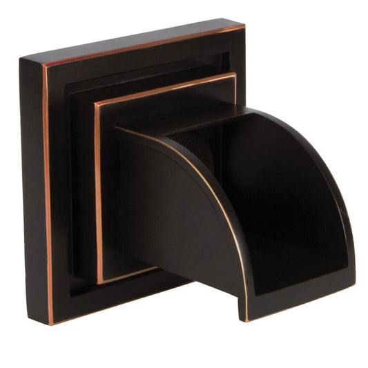 Wall Spout Square - Bronze