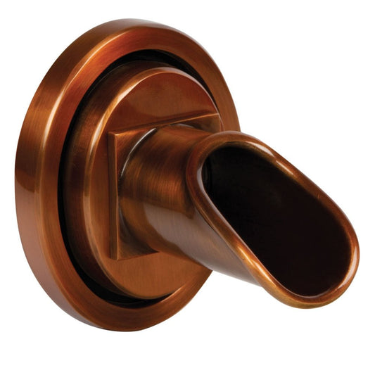 Wall Spout Circle - Copper