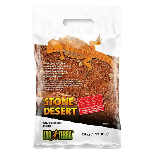 Red Stone Desert Substrate