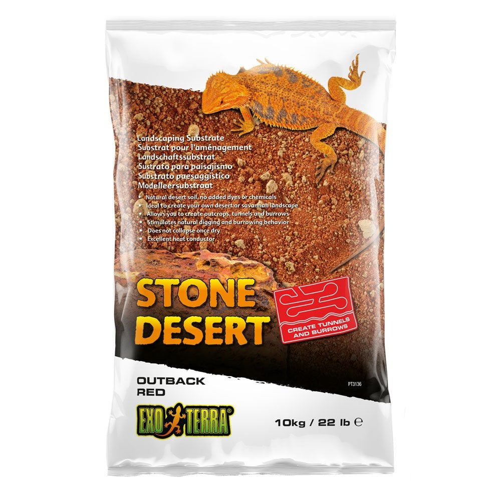Red Stone Desert Substrate