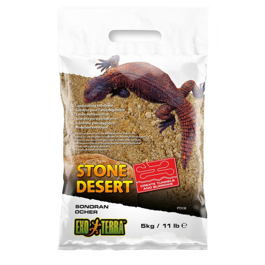 Ocher Stone Desert Substrate