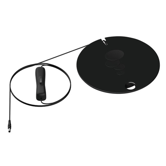 Classic LED Light Large - Black (DC Version)