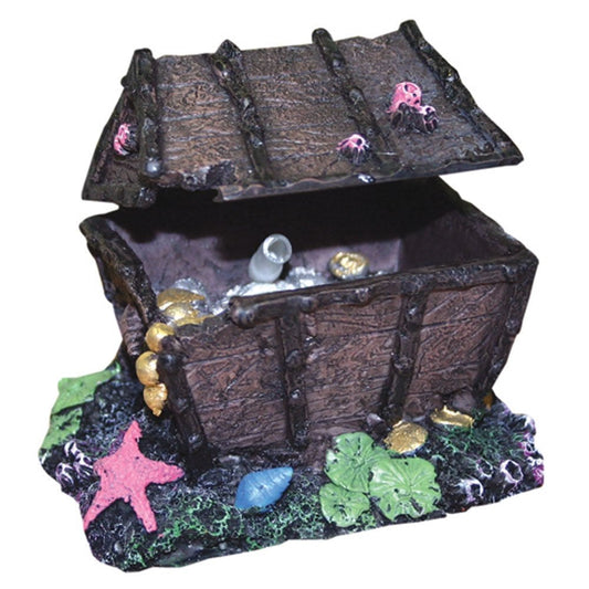 Air Operated Treasure Chest On Rock