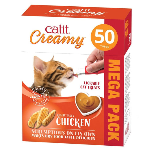 Creamy Lickable Cat Treats - Chicken (50pk)