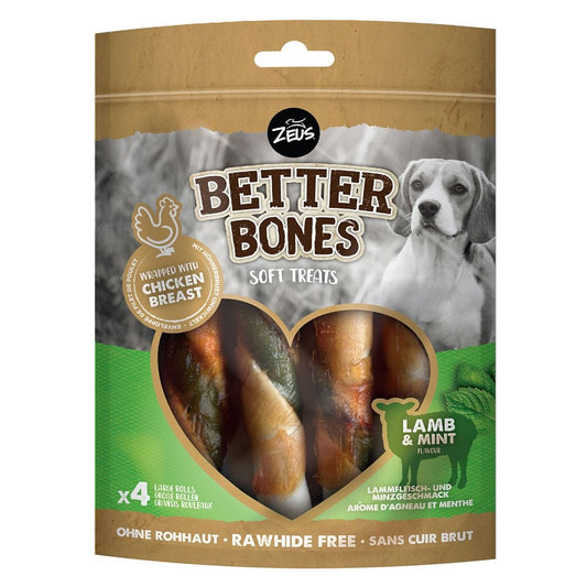 Better Bones Lamb & Mint Flavour Large Rolls (4pk)