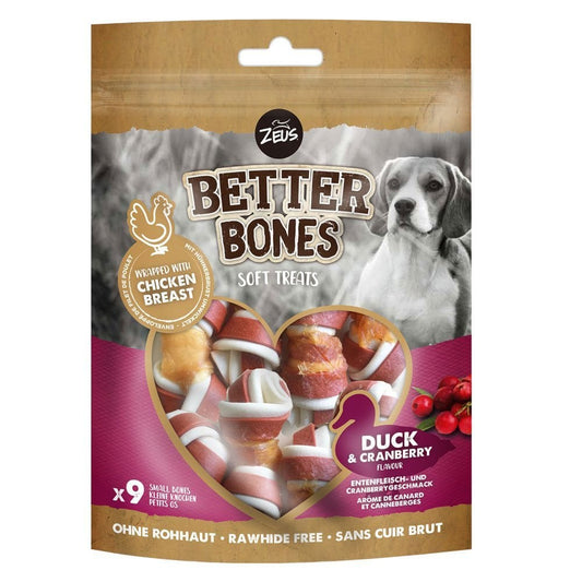 Better Bones Duck & Cranberry Flavour Wrapped Bones