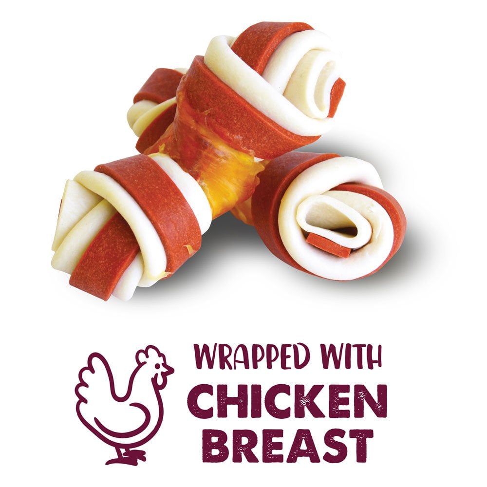 Better Bones Duck & Cranberry Flavour Wrapped Bones