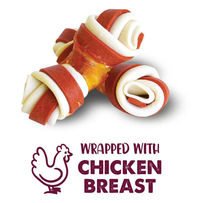 Better Bones Duck & Cranberry Flavour Wrapped Bones