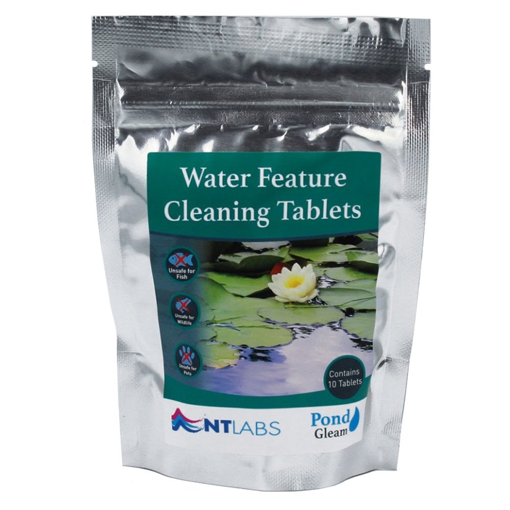 Gleam Tablet NT Labs Gleam Water Feature Cleaning Tablets - Pond Planet