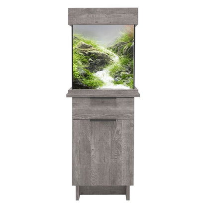 OakStyle 85 Aquarium & Cabinet Set - Urban Grey