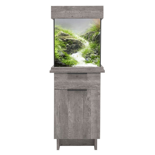 OakStyle 85 Aquarium & Cabinet Set - Urban Grey