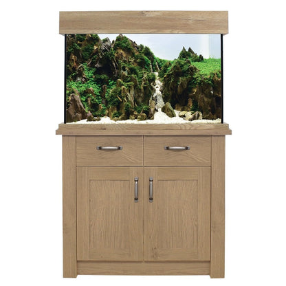OakStyle 145 Aquarium & Cabinet Set - Yorkshire Oak