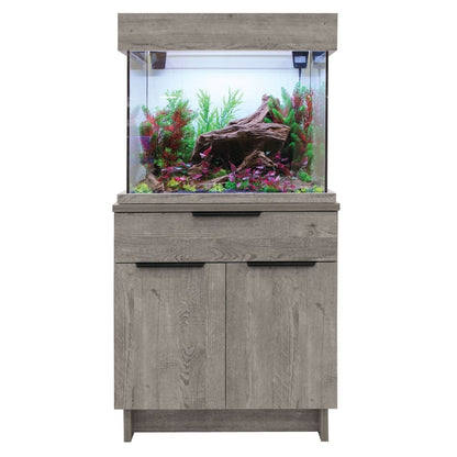 OakStyle 110 Aquarium & Cabinet Set - Urban Grey