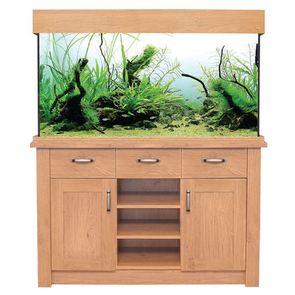 OakStyle 230 Aquarium & Cabinet Set - Original Oak