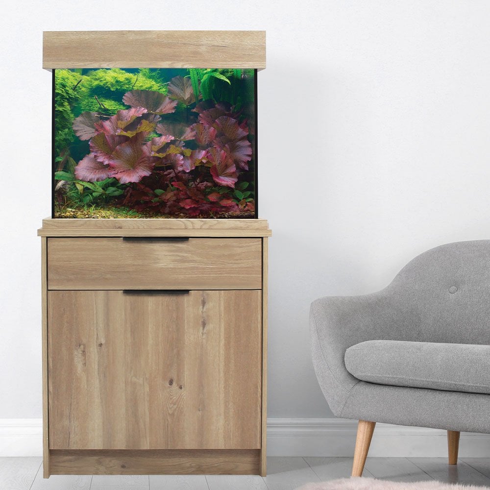 OakStyle 110 Aquarium & Cabinet Set - Nash Oak