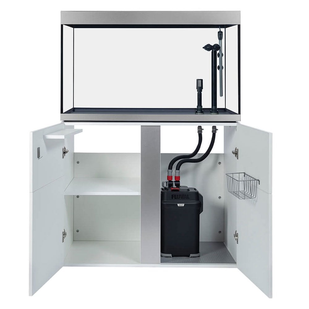 Siena 272L Aquarium & Cabinet Set - White