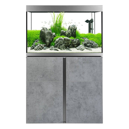 Siena 272L Aquarium & Cabinet Set - Concrete