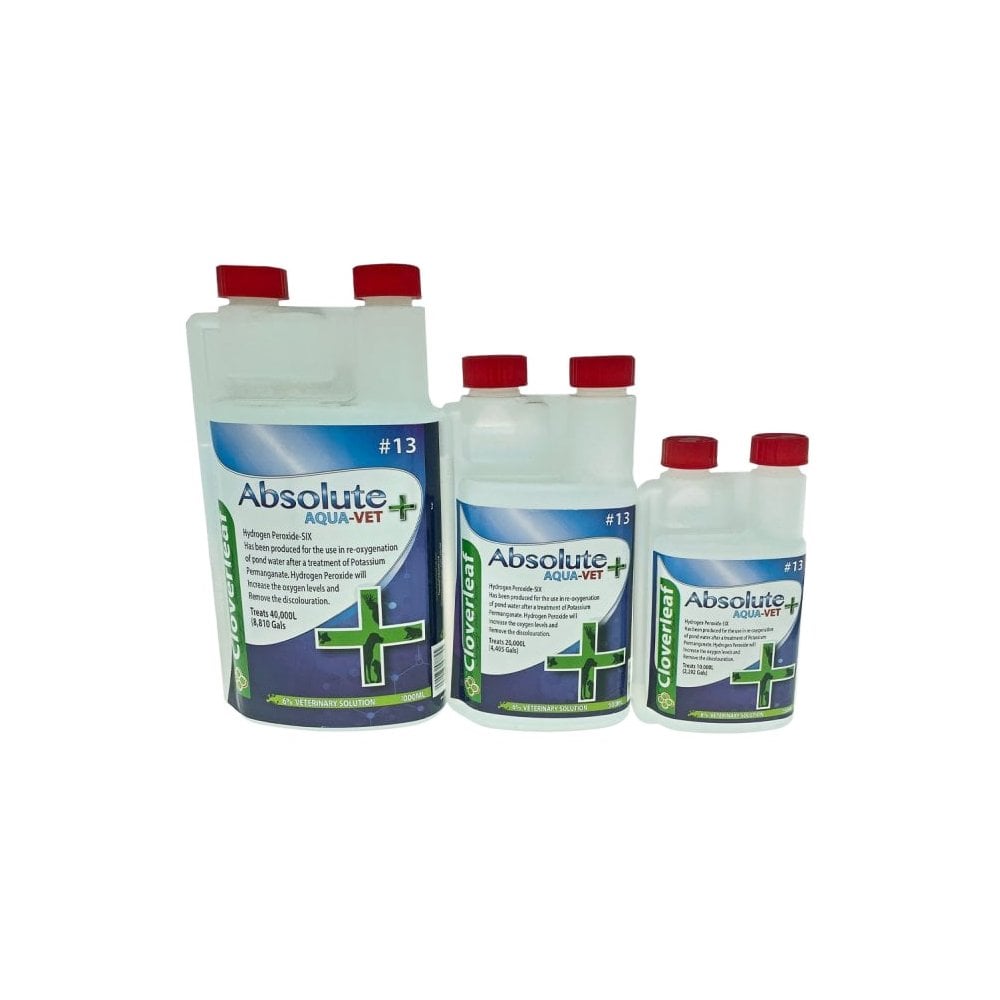 Absolute Aqua Vet+ Hydrogen Peroxide Six