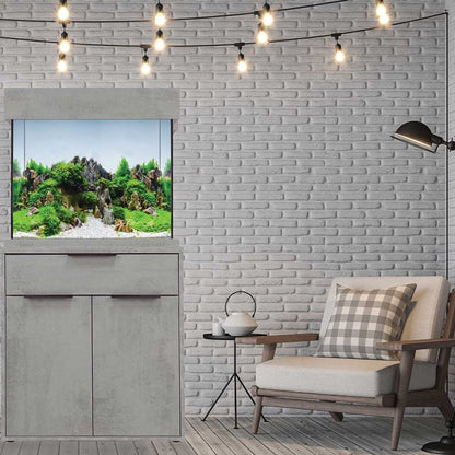 OakStyle 110 Aquarium & Cabinet Set - Industrial Concrete