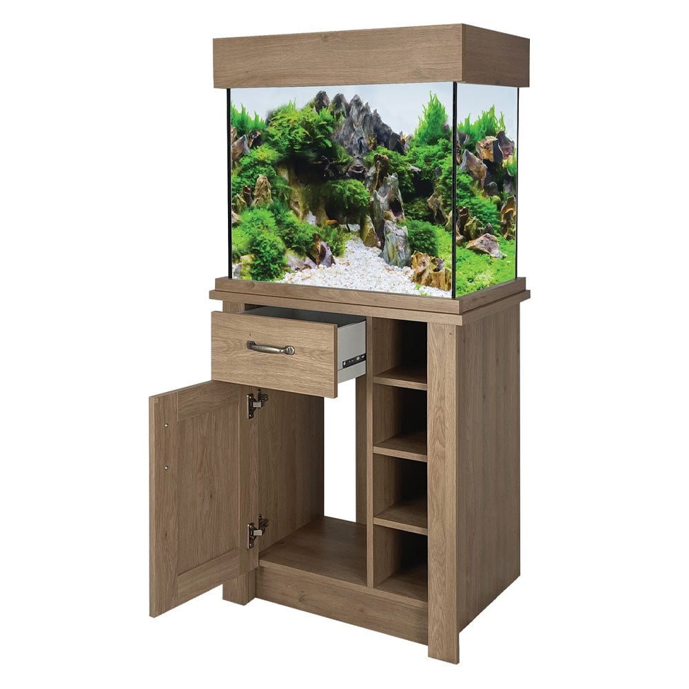 OakStyle 110 Aquarium & Cabinet Set - Yorkshire Oak