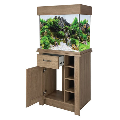 OakStyle 110 Aquarium & Cabinet Set - Yorkshire Oak