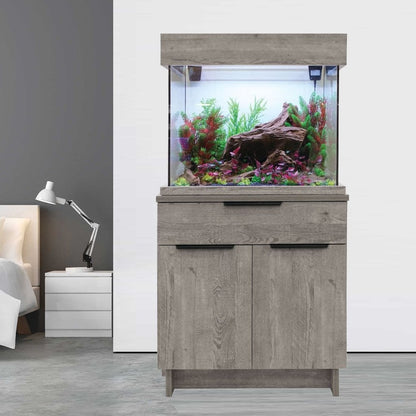 OakStyle 110 Aquarium & Cabinet Set - Urban Grey