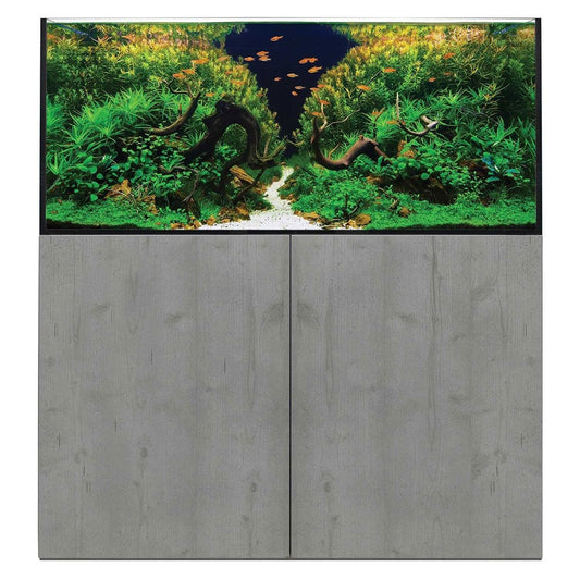 AquaSys 300 Aquarium & Cabinet Set - Boston Concrete