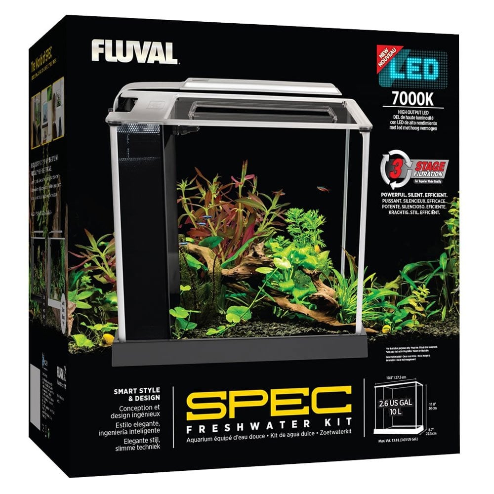 Spec Aquarium 10L - Black