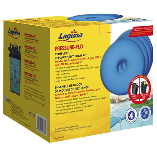 Pressure Flo 5000/6000/7500 Foam Set (4pk)