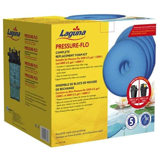 Pressure Flo 12000/14000/17000/21000 Foam Set (5pk)