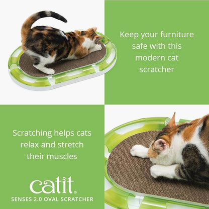 Senses 2.0 Oval Scratching Board