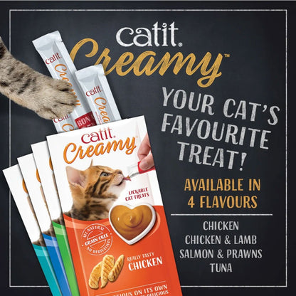 Creamy Lickable Cat Treats - Multipack (50pk)