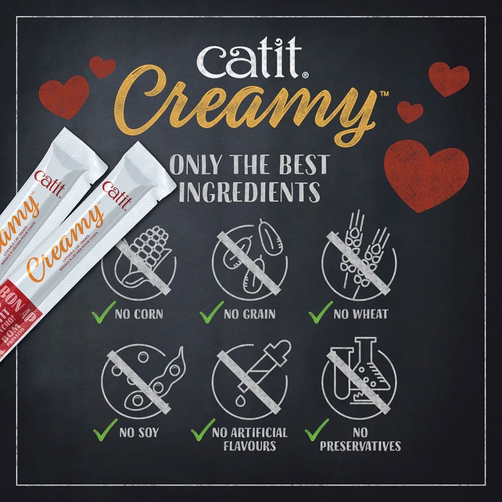 Creamy Lickable Cat Treats - Multipack (50pk)
