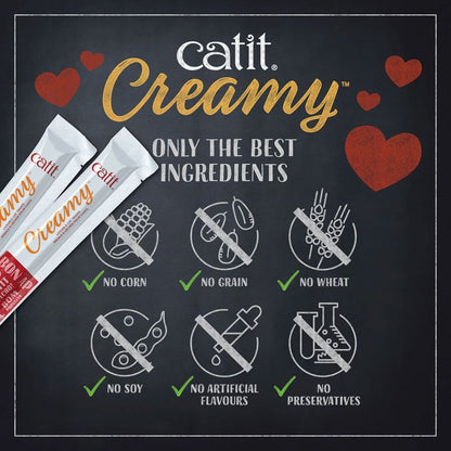 Creamy Lickable Cat Treats - Multipack (50pk)