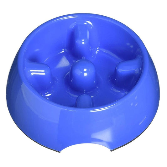 Anti-Gulping Bowl Small Blue 300ml